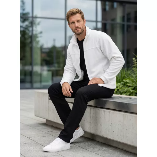  Fleece-Sweatshirt für Herren ALTISPORT NP/ALM105 WEIß 