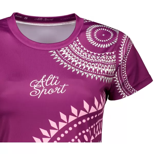  Hochwertiges Funktions-T-Shirt für Damen ALTISPORT VOJ/ALW033TR01 FUCHSIE 
