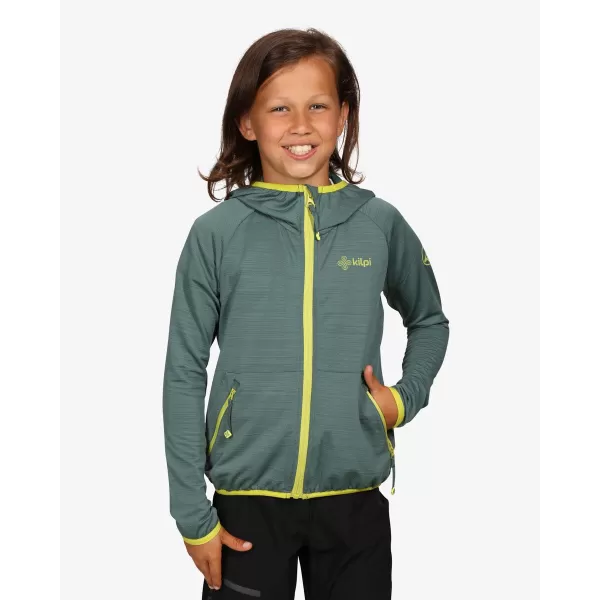  Fleece-Sweatshirt für Jungen KILPI MEMPHIS-JB VJ0201KI KHAKI 