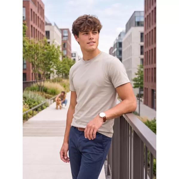  Herren-T-Shirt ALTISPORT NP/ALM921 EISGRAU 
