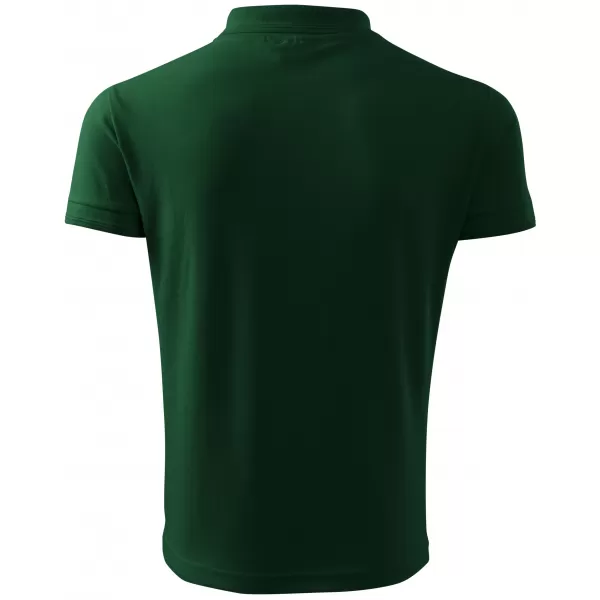  Herren-T-Shirt mit Kragen ALTISPORT NP/ALM302 DUNKELGRÜN 