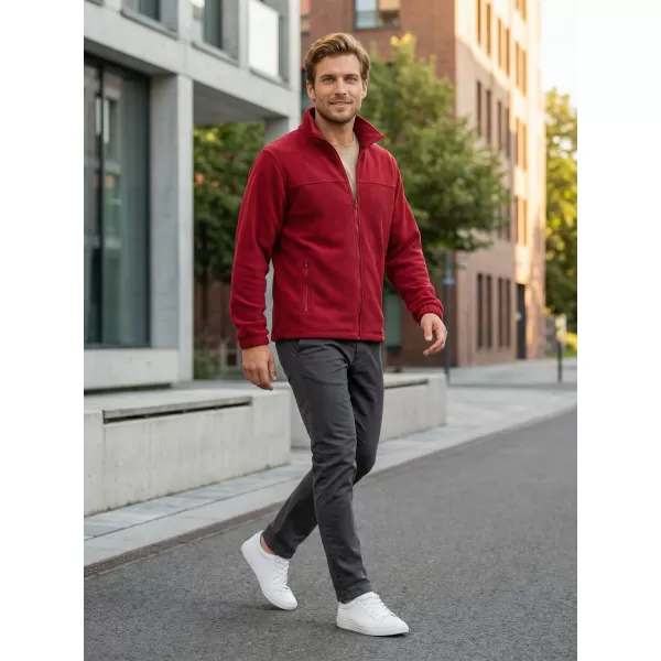  Fleece-Sweatshirt für Herren ALTISPORT NP/ALM105 MARLBORO-ROT 