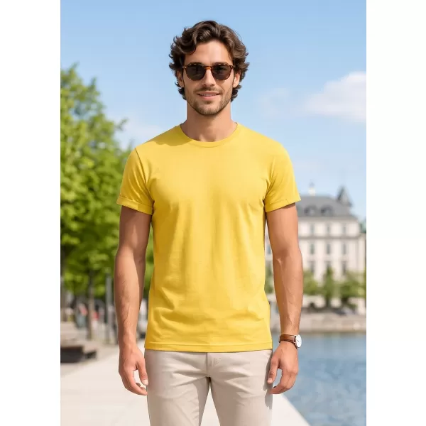  Herren-T-Shirt ALTISPORT NoPrint NP/ALM361 GELBE MARKIERUNG 