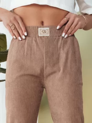 Damenhosen DSTREET BRINAT UY2049 KARAMELL