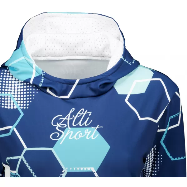  Hochwertiges Funktions-Sweatshirt für Damen ALTISPORT VOJ/ALW037MI01 NAVY BLAU 