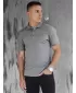 Herren t -Shirt mit einem Kragen DSTREET PX0602 DUNKELGRAU