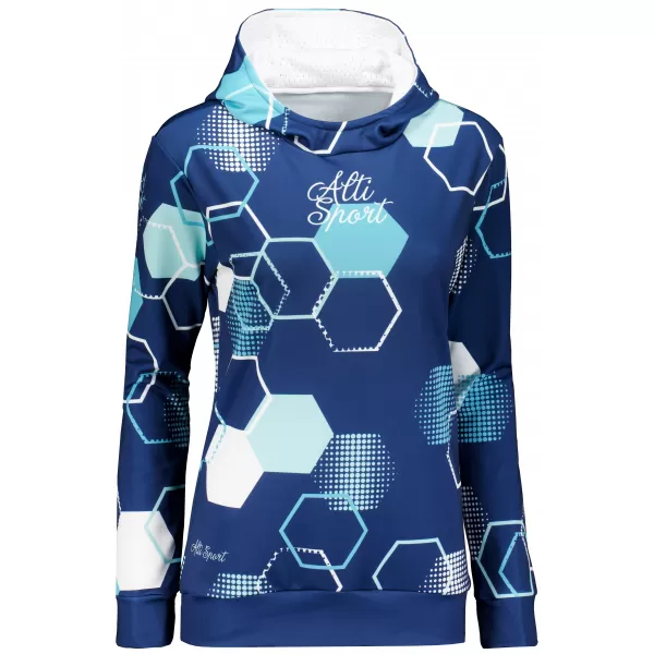  Hochwertiges Funktions-Sweatshirt für Damen ALTISPORT VOJ/ALW037MI01 NAVY BLAU 