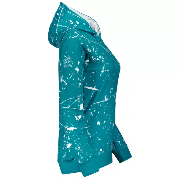  Hochwertiges Funktions-Sweatshirt für Damen ALTISPORT VOJ/ALW034MI01 SMARAGD 