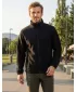 Fleece-Sweatshirt für Herren ALTISPORT NP/ALM105 SCHWARZ