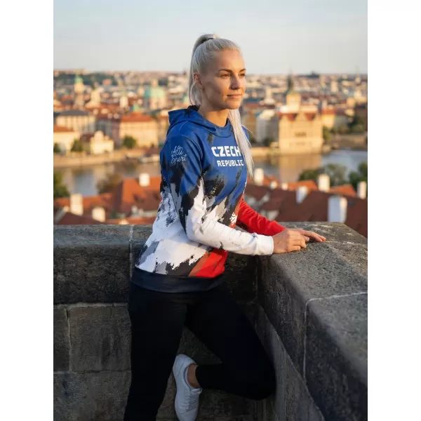  Hochwertiges Funktions-Sweatshirt für Damen ALTISPORT VOJ/ALW036MI01 STREIFEN 