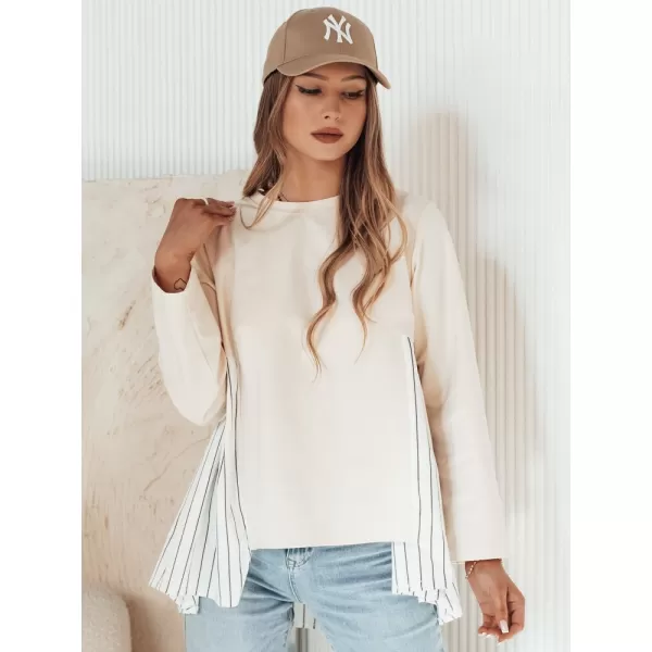  Damen Sweatshirt DSTREET FUNIL BY1271 BEIGE 