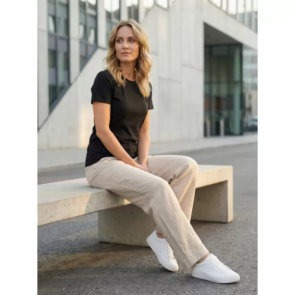  Damen-T-Shirt ALTISPORT NP/ALW331 SCHWARZ 