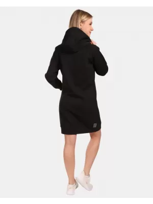 Erweitertes Damen-Sweatshirt KILPI HEYDEN-W VL0216KI SCHWARZ