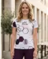 Hochwertiges Funktions-T-Shirt für Damen ALTISPORT VOJ/ALW037TR01 WEIß