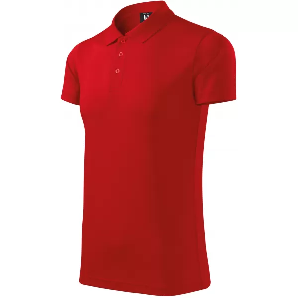  Herren-T-Shirt mit Kragen ALTISPORT NoPrint NP/ALM712 ROT 