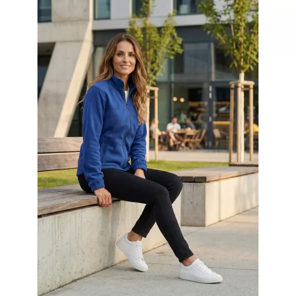  Fleece-Sweatshirt für Damen ALTISPORT NP/ALW405 KÖNIGSBLAU 