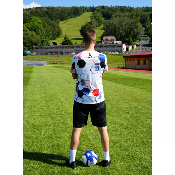  Hochwertiges Funktions-T-Shirt für Herren ALTISPORT x CZE VOJ/ALM036TR01 HEXA WEIß 