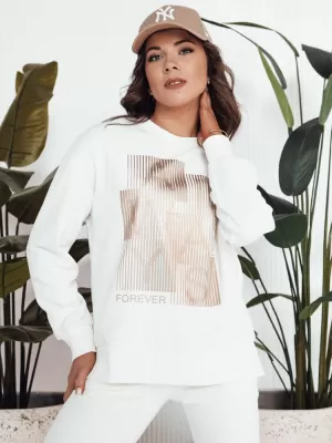 Damen Sweatshirt DSTREET FEMMES BY1281 WEIß