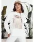 Damen Sweatshirt DSTREET FEMMES BY1281 WEIß