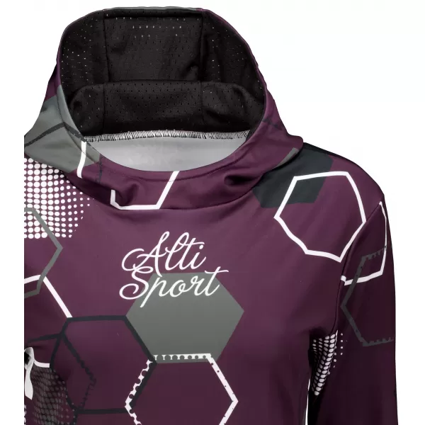  Hochwertiges Funktions-Sweatshirt für Damen ALTISPORT VOJ/ALW037MI01 LILA 