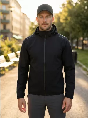 Herrenjacke ALTISPORT NoPrint NP/ALM835 SCHWARZ