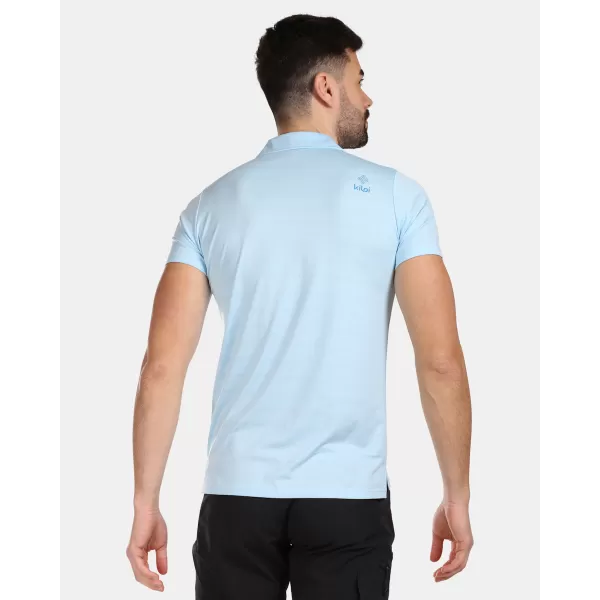  Herren-T-Shirt mit Kragen KILPI OLIVA-M VM0326KI HELLBLAU 