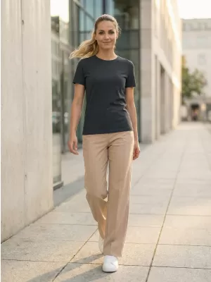 Damen-T-Shirt ALTISPORT NP/ALW331 EBENHOLZGRAU