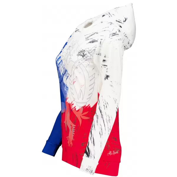 Premium-Sweatshirt für Damen ALTISPORT x CZE VOJ/ALW032MI01 LÖWE 