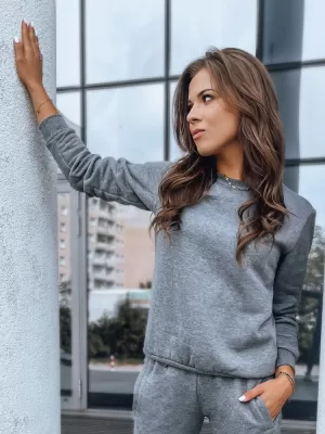Damen Sweatshirt DSTREET FASHION II BY0151 DUNKELGRAU