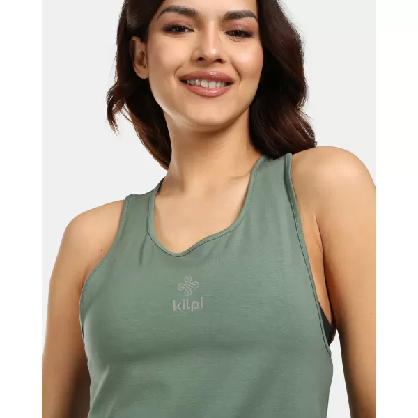  Funktions-Tanktop für Damen KILPI LANCA-W VL0328KI KHAKI 