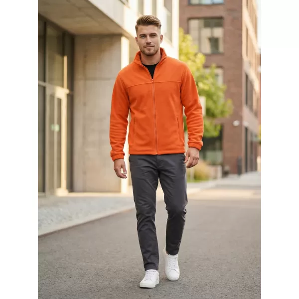  Fleece-Sweatshirt für Herren ALTISPORT NP/ALM105 ORANGE 