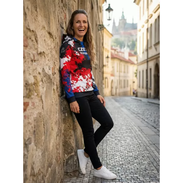  Hochwertiges Funktions-Sweatshirt für Damen ALTISPORT VOJ/ALW036MI01 FLECKEN 