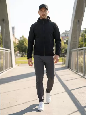 Herrenjacke ALTISPORT NoPrint NP/ALM835 SCHWARZ