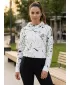 Hochwertiges Funktions-Sweatshirt für Damen ALTISPORT VOJ/ALW034MI01 WEIß