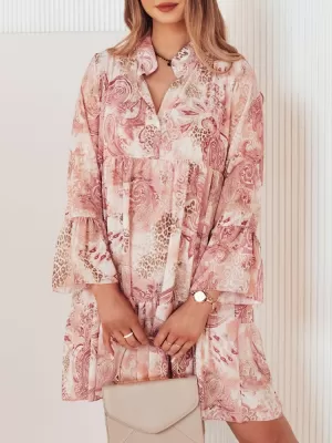 Kleid DSTREET PRINSA EY2478 ROSA