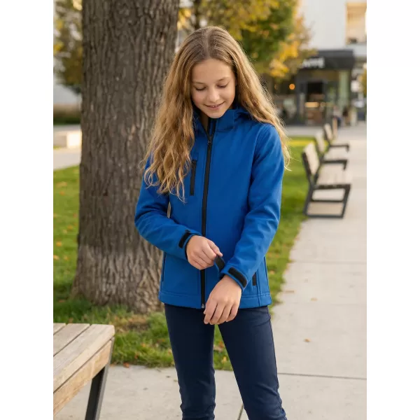  Softshelljacke für Kinder ALTISPORT NP/ALK535 KÖNIGSBLAU 