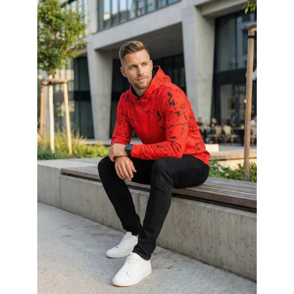  Hochwertiges Funktions-Sweatshirt für Herren ALTISPORT VOJ/ALM034MI01 ROT 