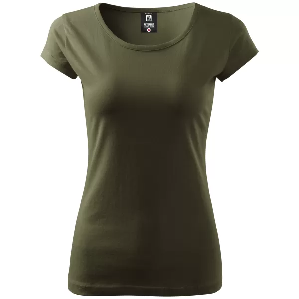  Damen-T-Shirt ALTISPORT NP/ALW221 MILITÄR 