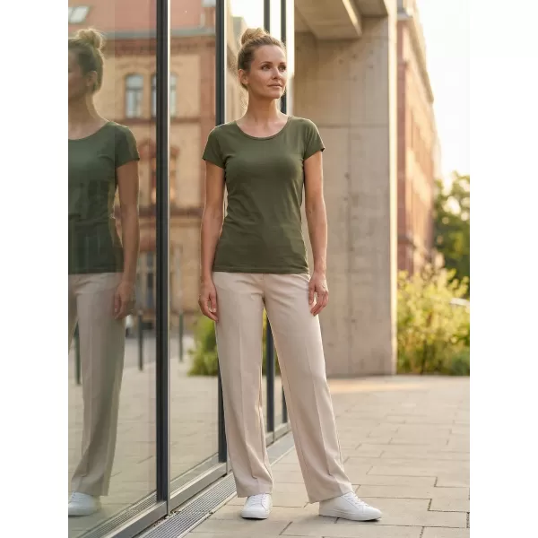  Damen-T-Shirt ALTISPORT NP/ALW221 MILITÄR 