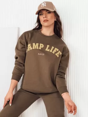 Damen Sweatshirt DSTREET SAFONIS BY1277 KAMEL