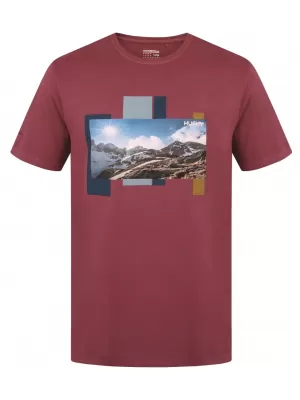 Hemd HUSKY TEE SKYLINE M ROTWEIN