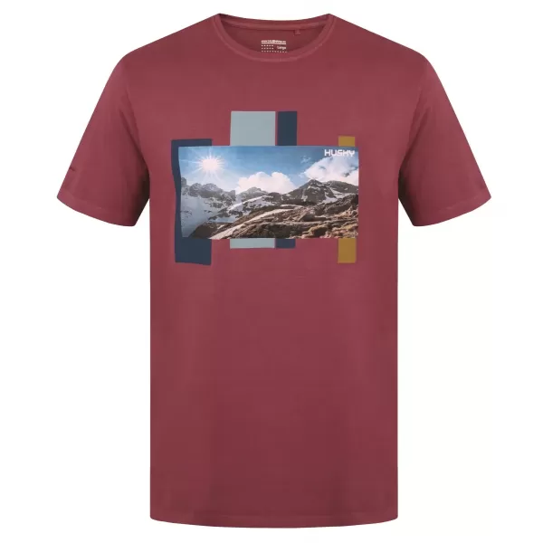  Hemd HUSKY TEE SKYLINE M ROTWEIN 