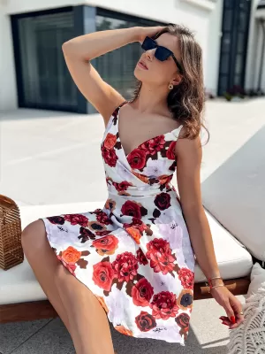 Kleid DSTREET LUMINA EY2488 WEIß