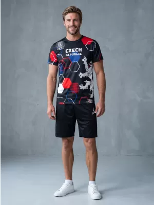 Hochwertiges Funktions-T-Shirt für Herren ALTISPORT x CZE VOJ/ALM036TR01 HEXA-GESICHT