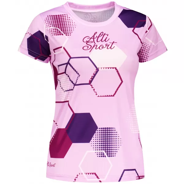  Hochwertiges Funktions-T-Shirt für Damen ALTISPORT VOJ/ALW037TR01 LILA 