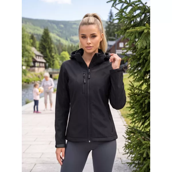  Softshelljacke für Damen ALTISPORT NP/ALW125 SCHWARZ 