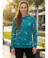 Hochwertiges Funktions-Sweatshirt für Damen ALTISPORT VOJ/ALW034MI01 SMARAGD
