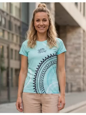 Hochwertiges Funktions-T-Shirt für Damen ALTISPORT VOJ/ALW033TR01 FROSTBLAU