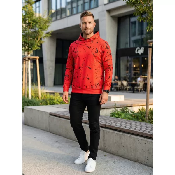  Hochwertiges Funktions-Sweatshirt für Herren ALTISPORT VOJ/ALM034MI01 ROT 