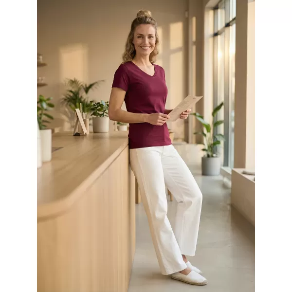  Damen-T-Shirt ALTISPORT NoPrint NP/ALW107 GRANAT 